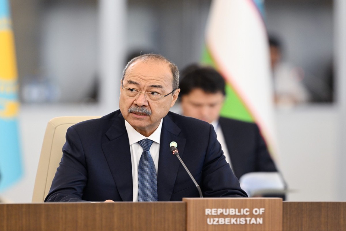 Prime Minister Aripov presenting national vision